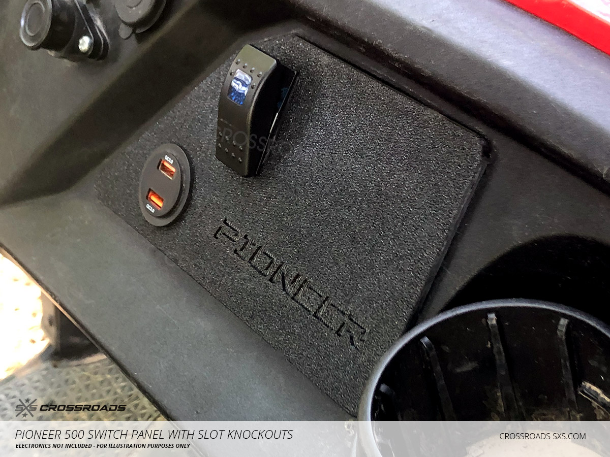 Switch Panel Dash Plate for Honda Pioneer 500 - Image 5