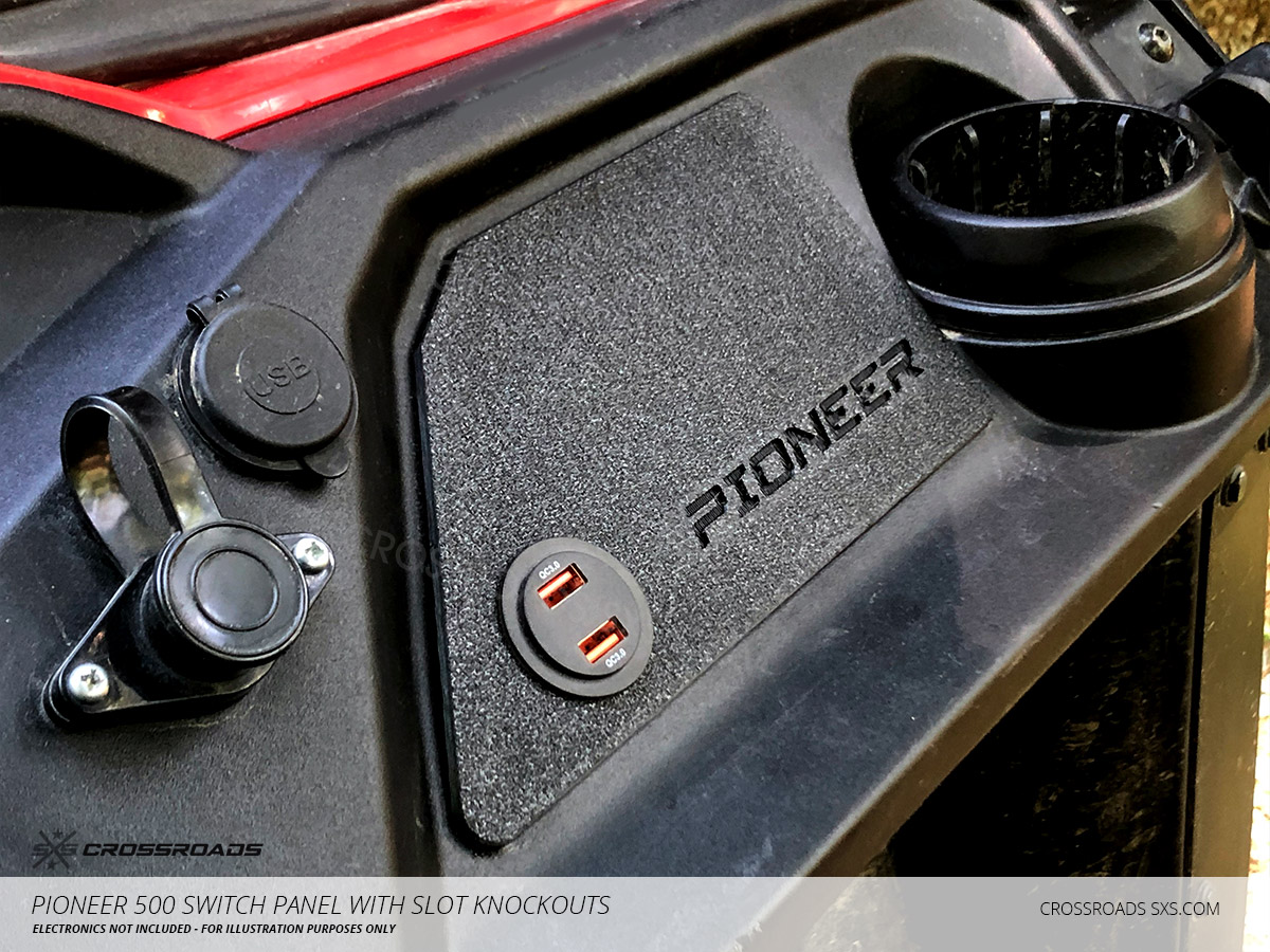 Switch Panel Dash Plate for Honda Pioneer 500 - Image 3