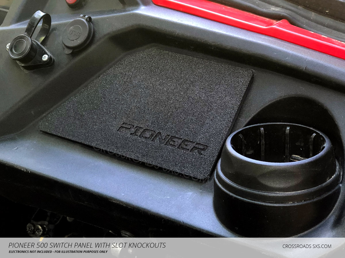 Switch Panel Dash Plate for Honda Pioneer 500 - Image 4