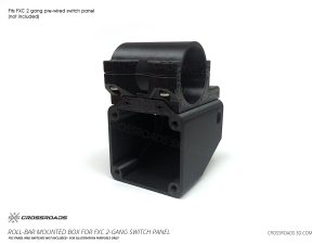 Bar Mount for 2-Gang Pre-Wired Switch Panel