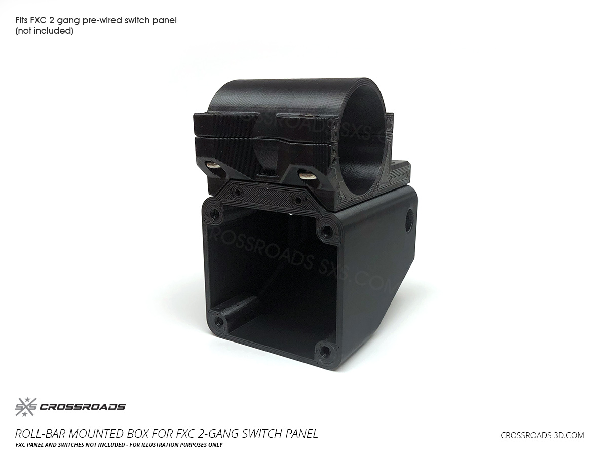 Bar Mount for 2-Gang Pre-Wired Switch Panel