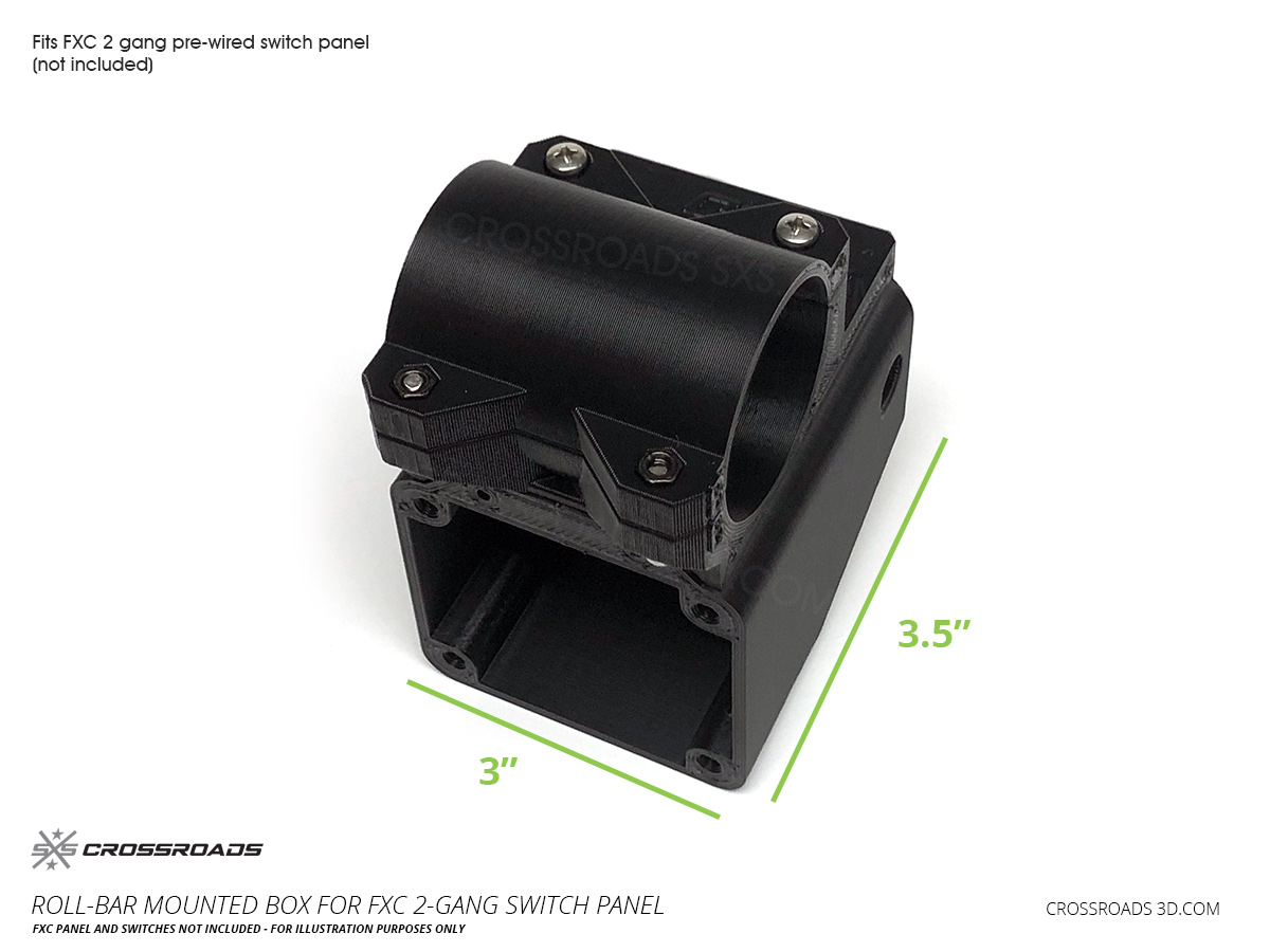 Bar Mount for 2-Gang Pre-Wired Switch Panel - Image 4