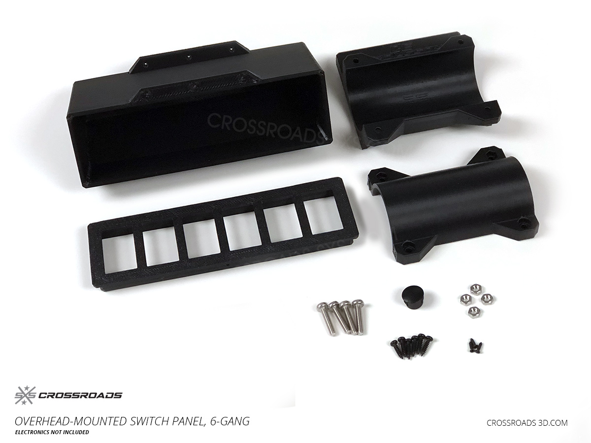 Overhead-Mounted Switch Panel, 6-Gang - Image 2