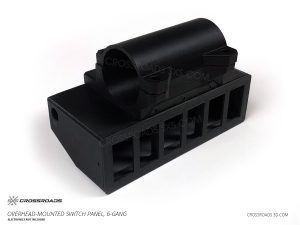 Overhead-Mounted Switch Panel, 6-Gang