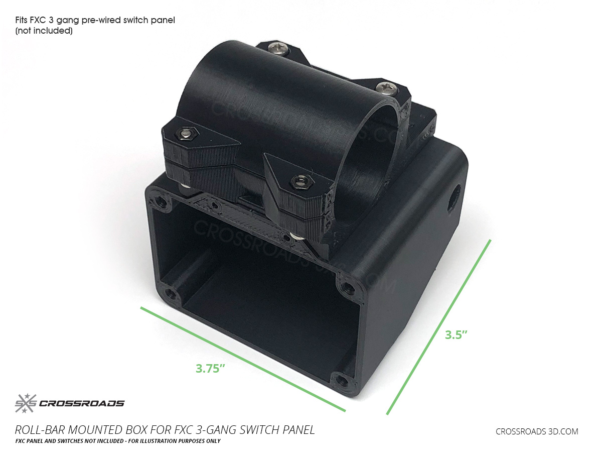 Bar Mount for 3-Gang Pre-Wired Switch Panel - Image 4