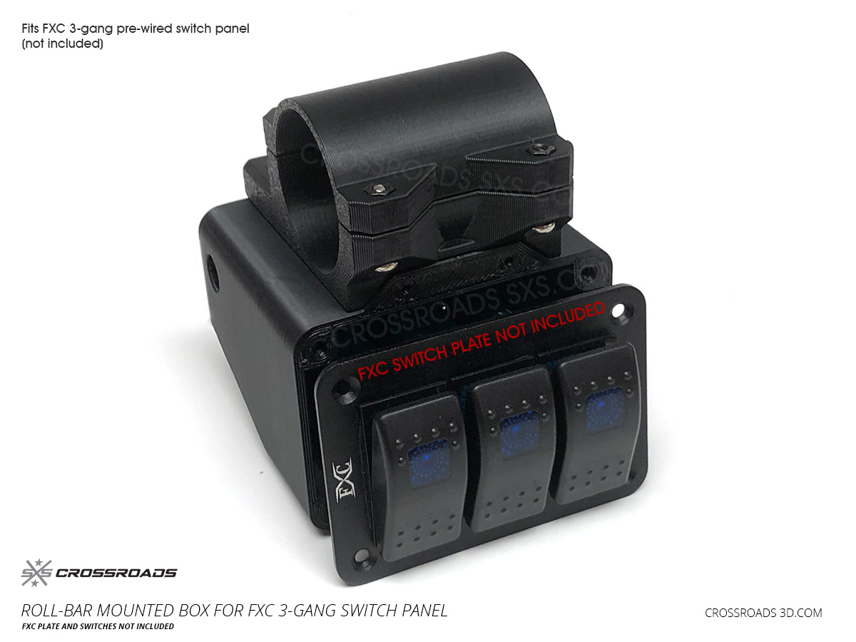 Bar Mount for 3-Gang Pre-Wired Switch Panel - Image 2