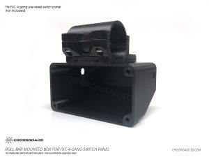 Bar Mount for 4-Gang Pre-Wired Switch Panel