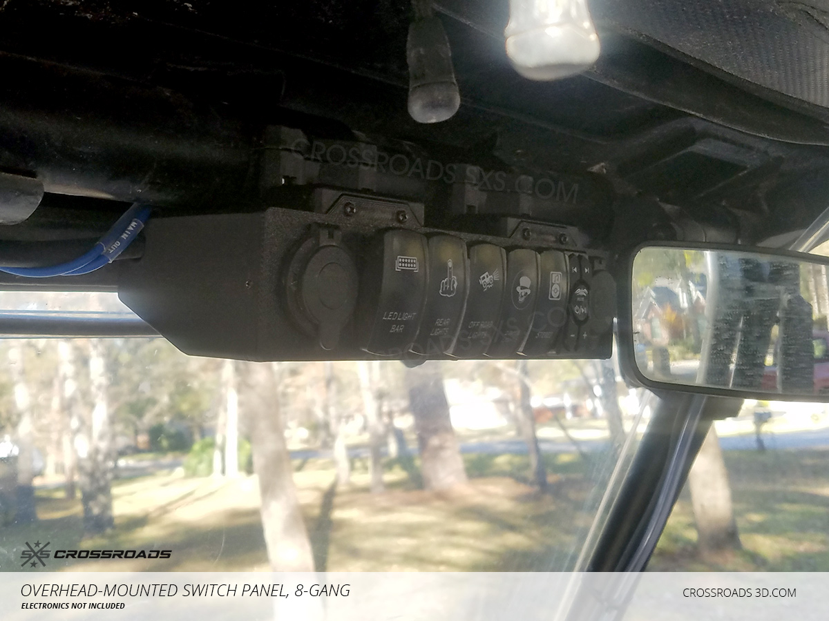 12-Gang Overhead-Mounted Switch Panel - Image 2