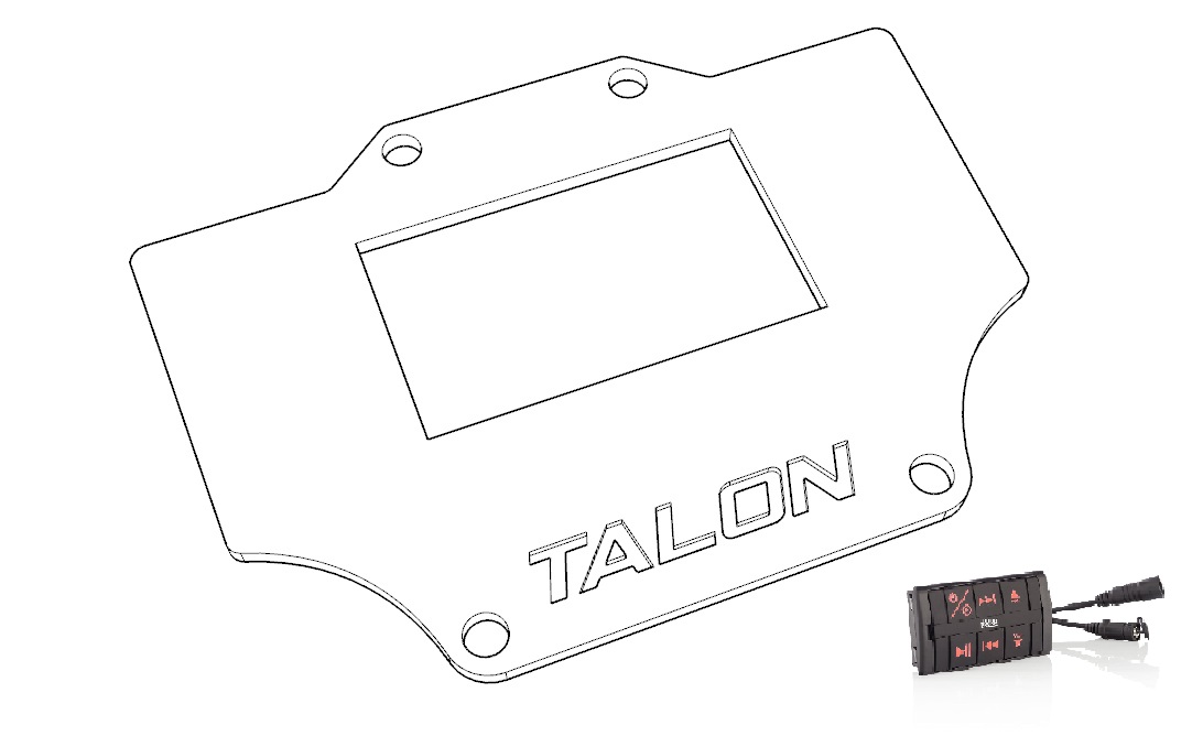 Center Switch Panel for Honda Talon - Image 5