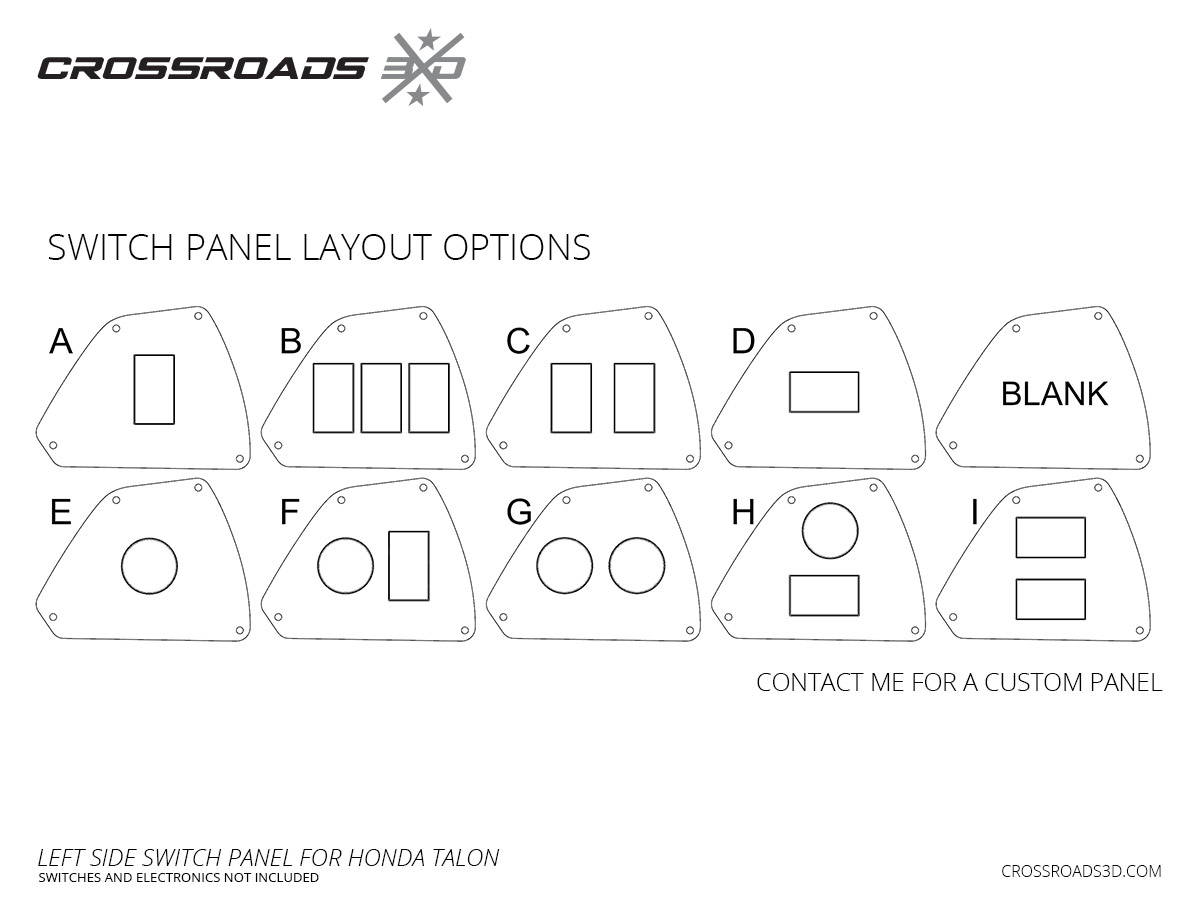 Driver-Side Switch Panel for Talon - Image 4