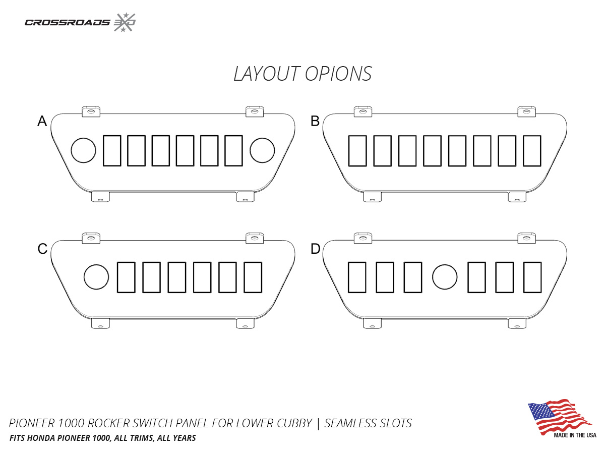 Cubby Switch Panel for Pioneer 1000 - Image 7
