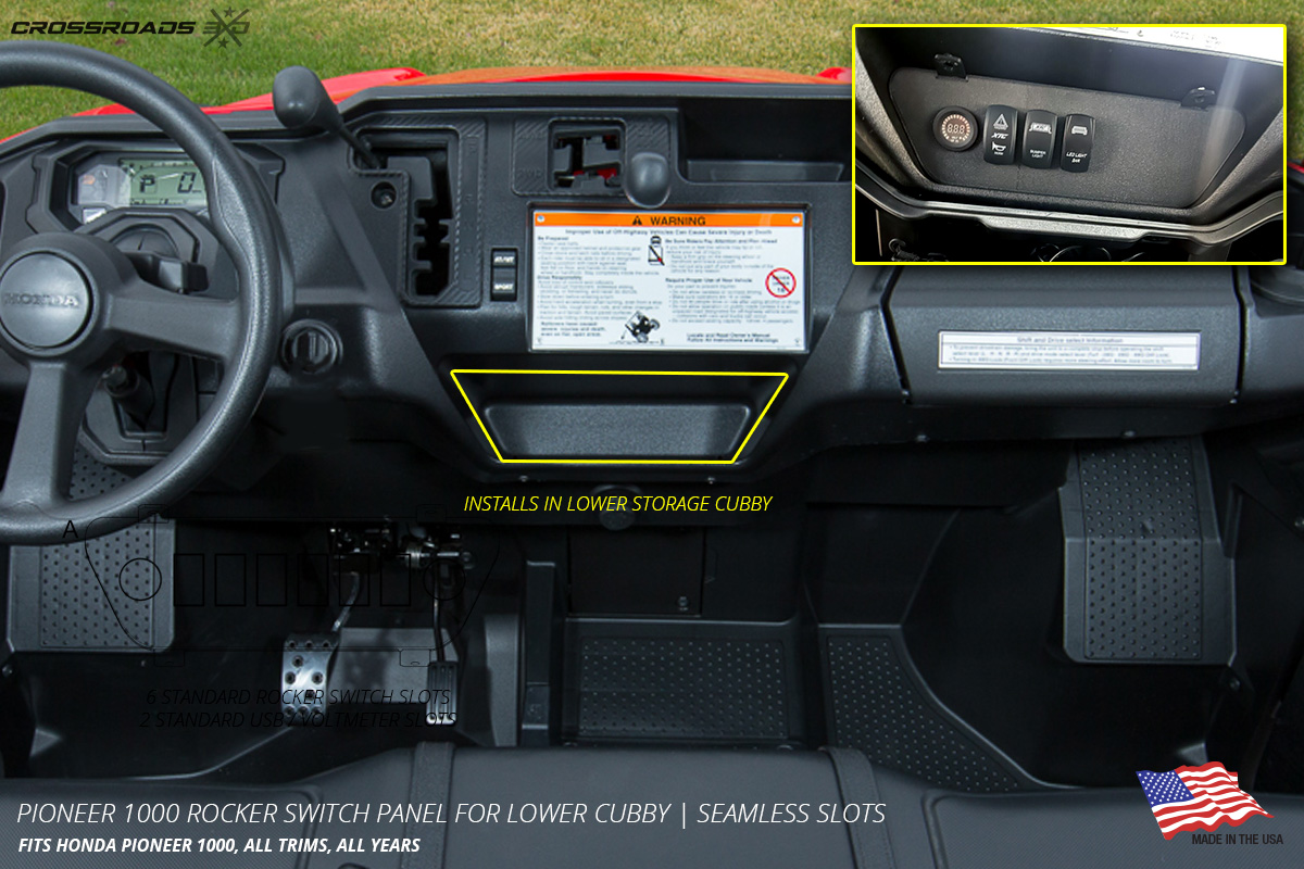 Cubby Switch Panel for Pioneer 1000 - Image 6