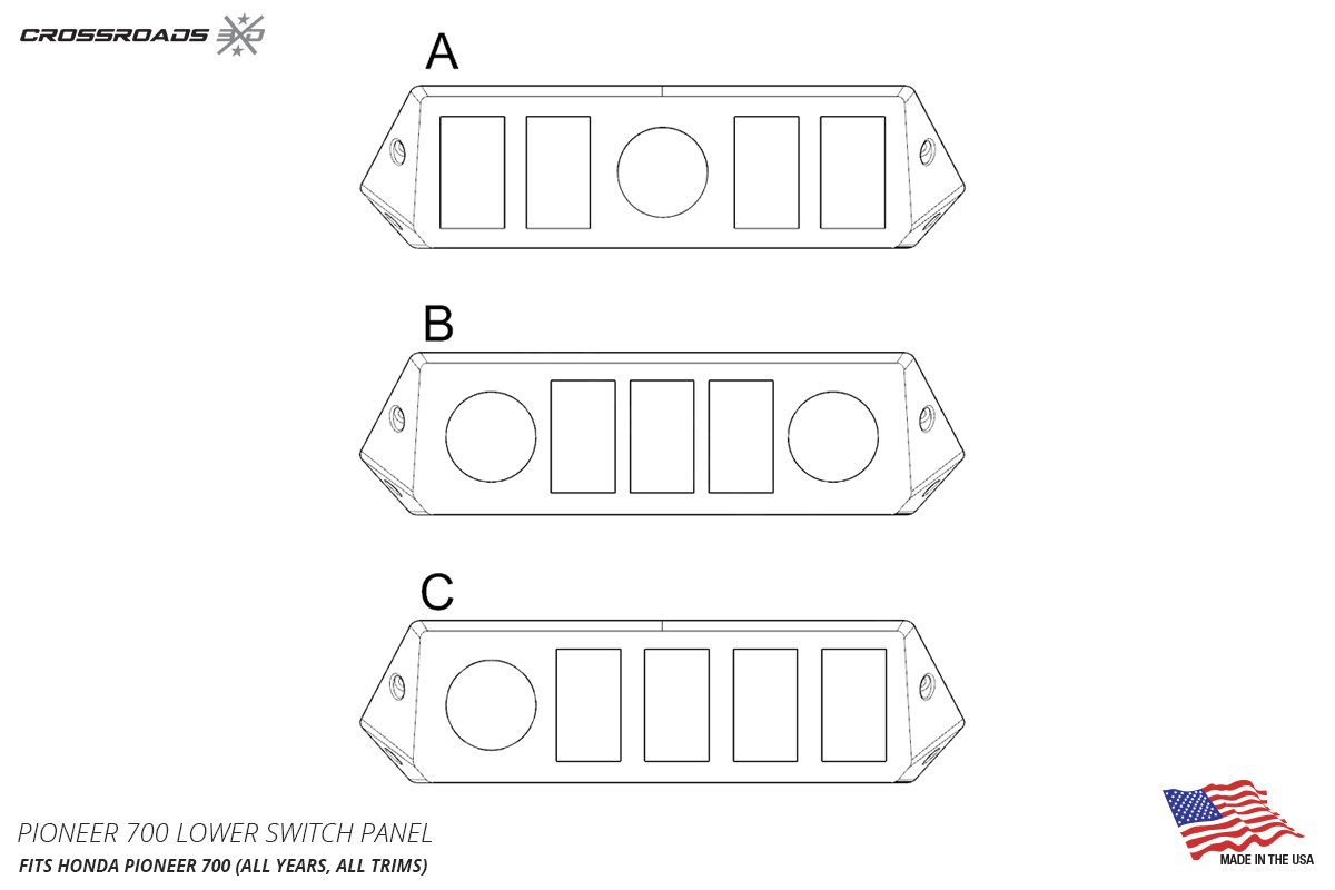 Lower Switch Panel for Pioneer 700 - Image 6