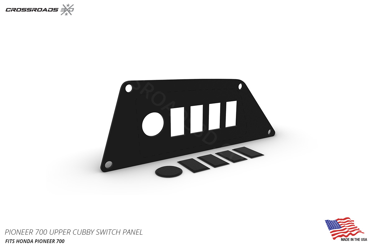 Upper Cubby Switch Panel for Pioneer 700 - Image 2