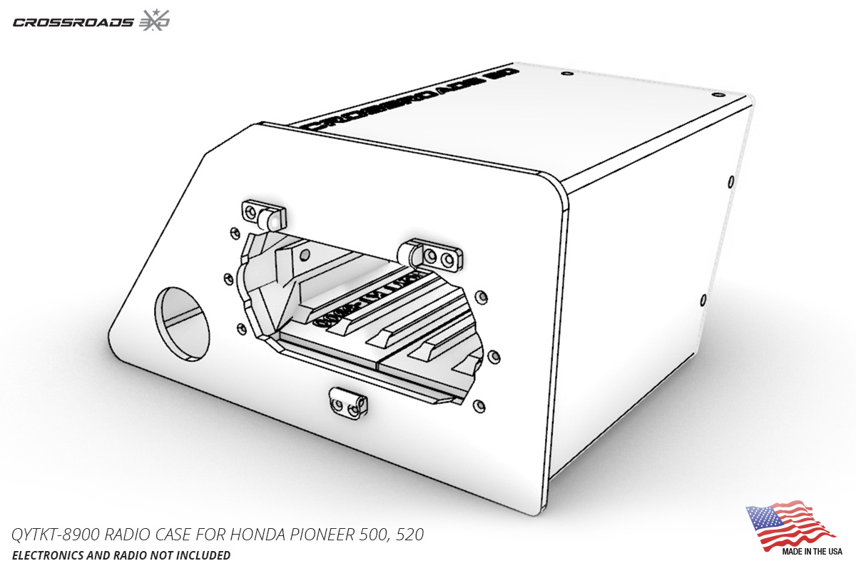 QYT KT-8900 Radio Case for Honda Pioneer 5xx - Image 2