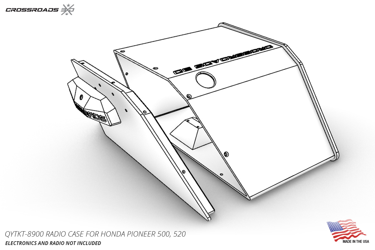 QYT KT-8900 Radio Case for Honda Pioneer 5xx - Image 3