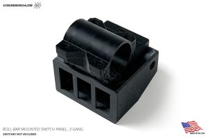 Overhead-Mounted Switch Panel, 3-Gang