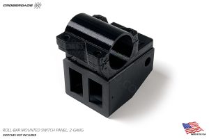 Overhead-Mounted Switch Panel, 2-Gang