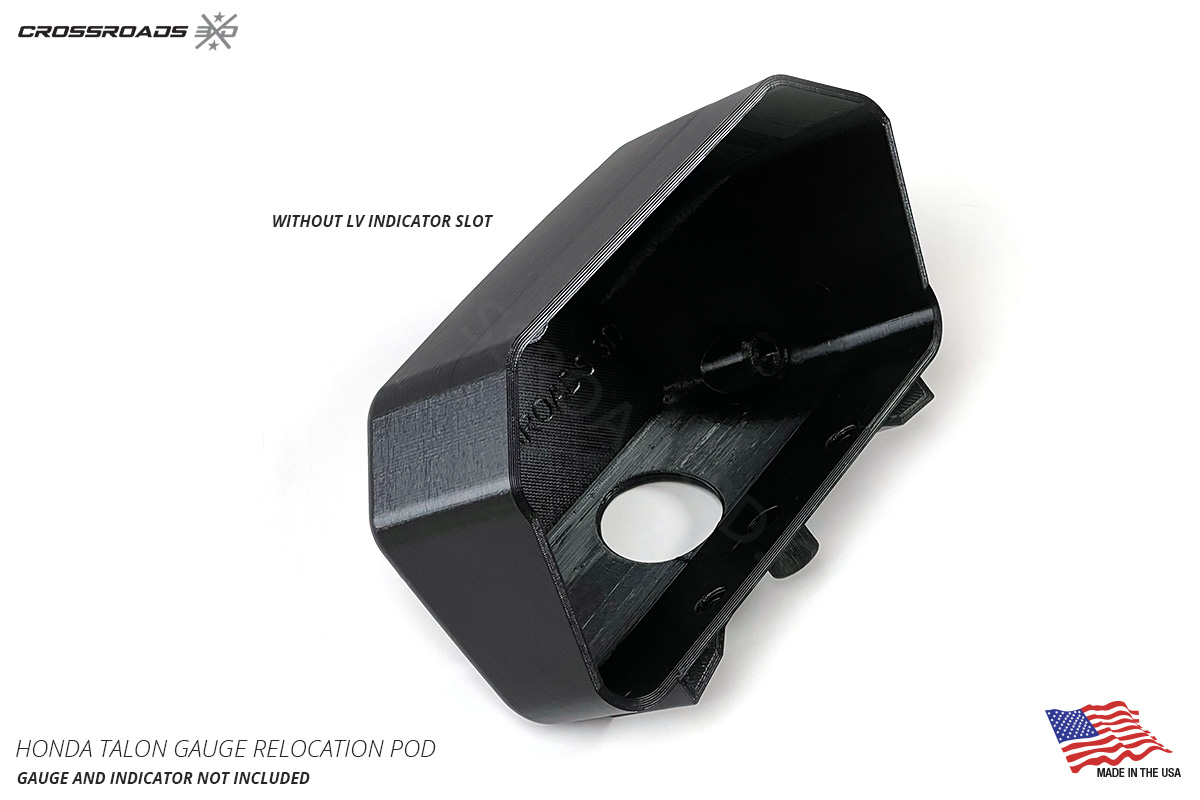 thumbnail image 2 of Crossroads 3D Upper Dash Panel [Blank] For Honda Talon Gauge Relocation 2016-2021 2 of 3