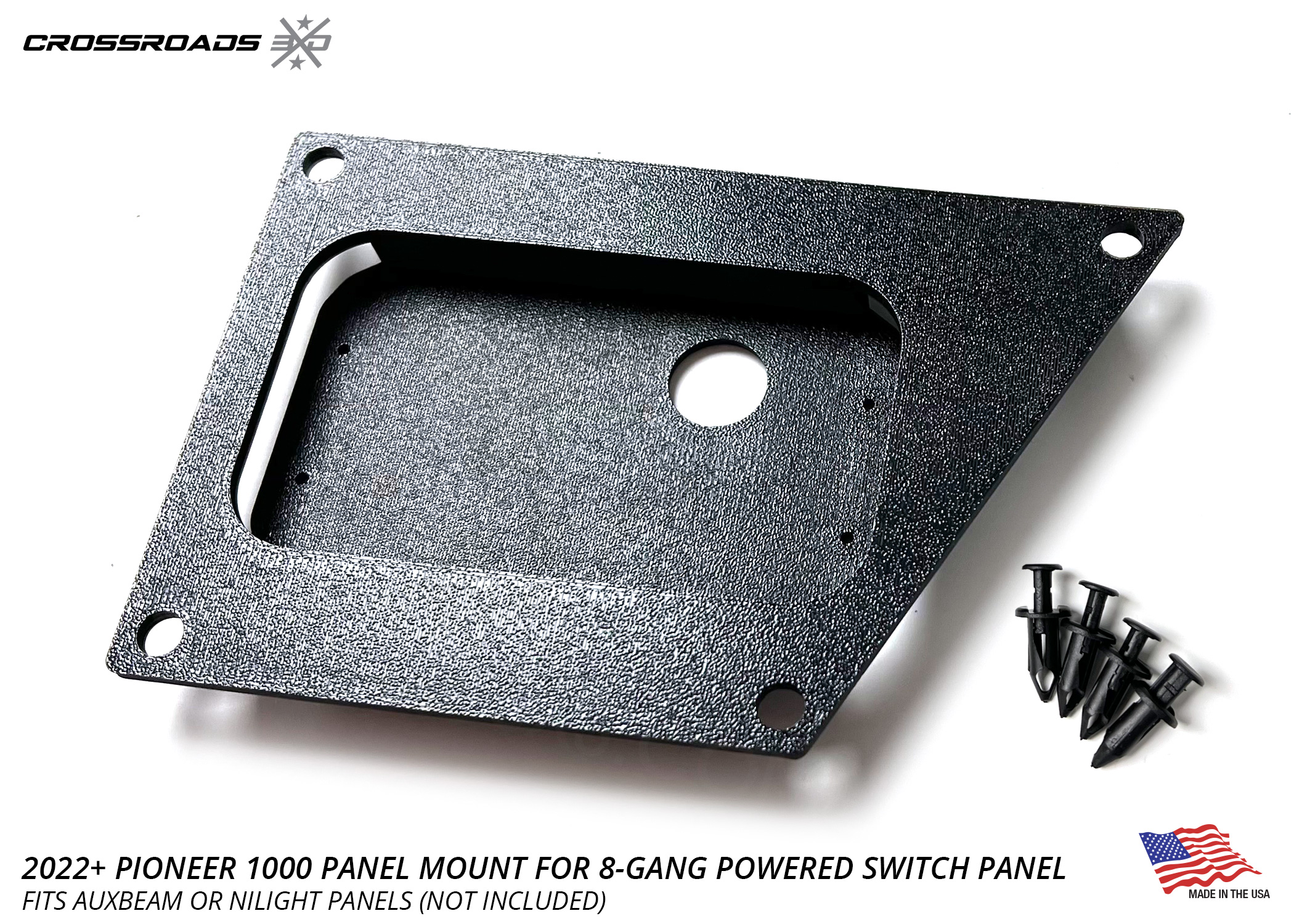 2022 Pioneer 1000 Dash Mount for 8-Gang Powered Switch Panel - Image 3