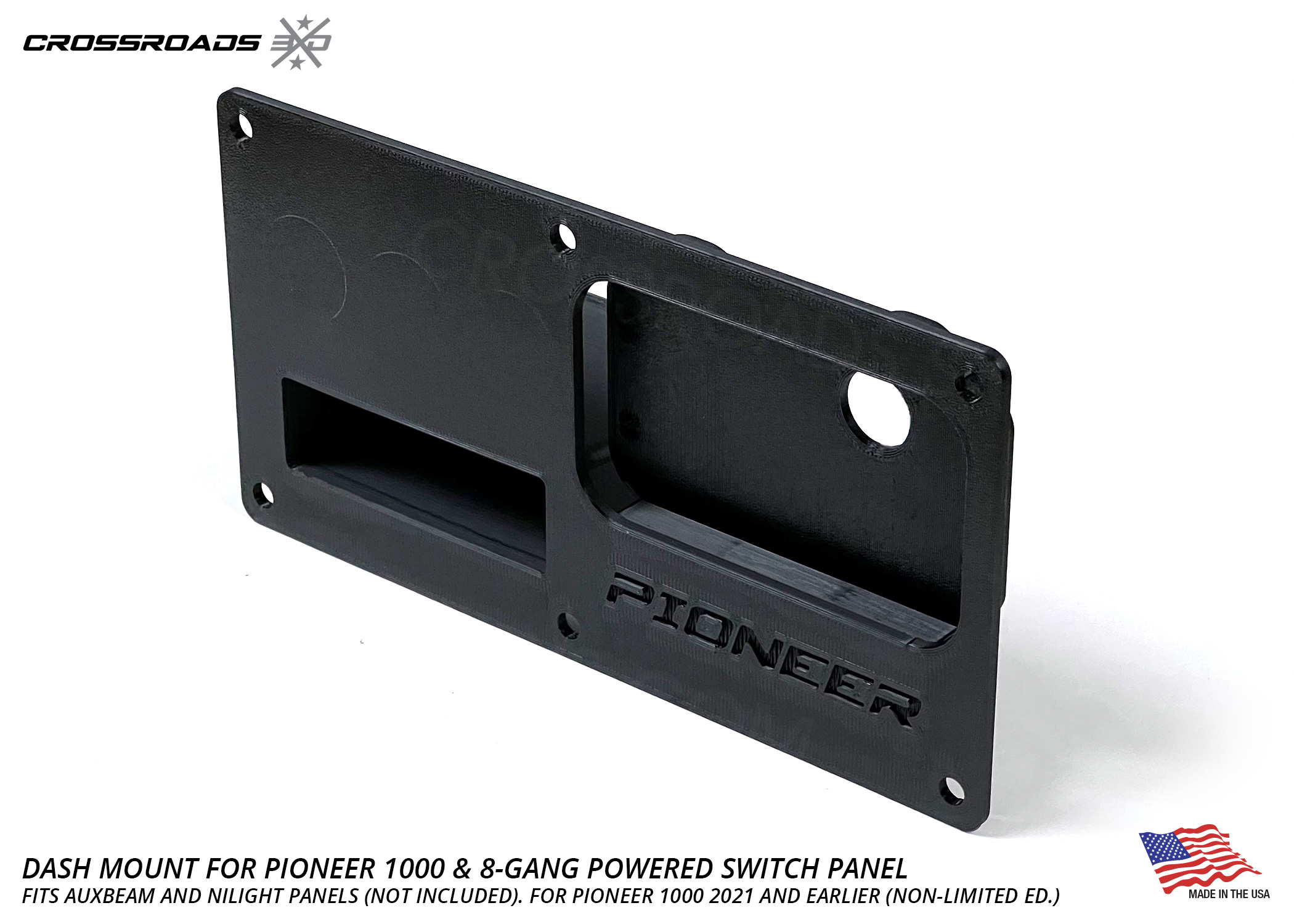 Pioneer 1000 Dash Mount for 8-Gang Powered Switch Panel - Image 3