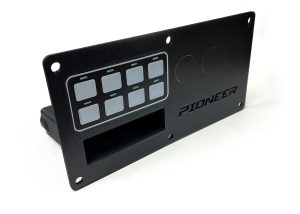 Pioneer 1000 Dash Mount for Switch-Pros SP9100 with storage pocket