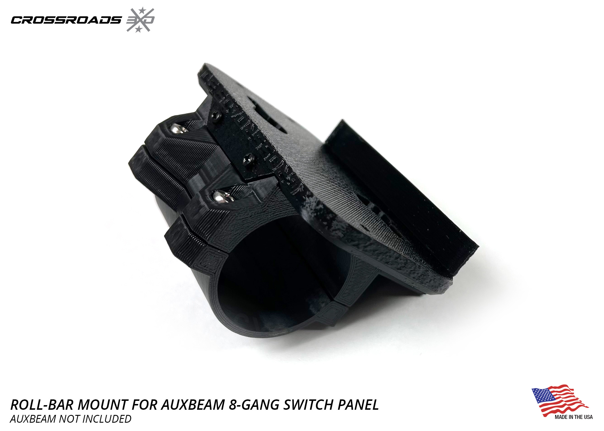 Bar Mount for Auxbeam 8 or 6-Gang Switch Panel - Image 3