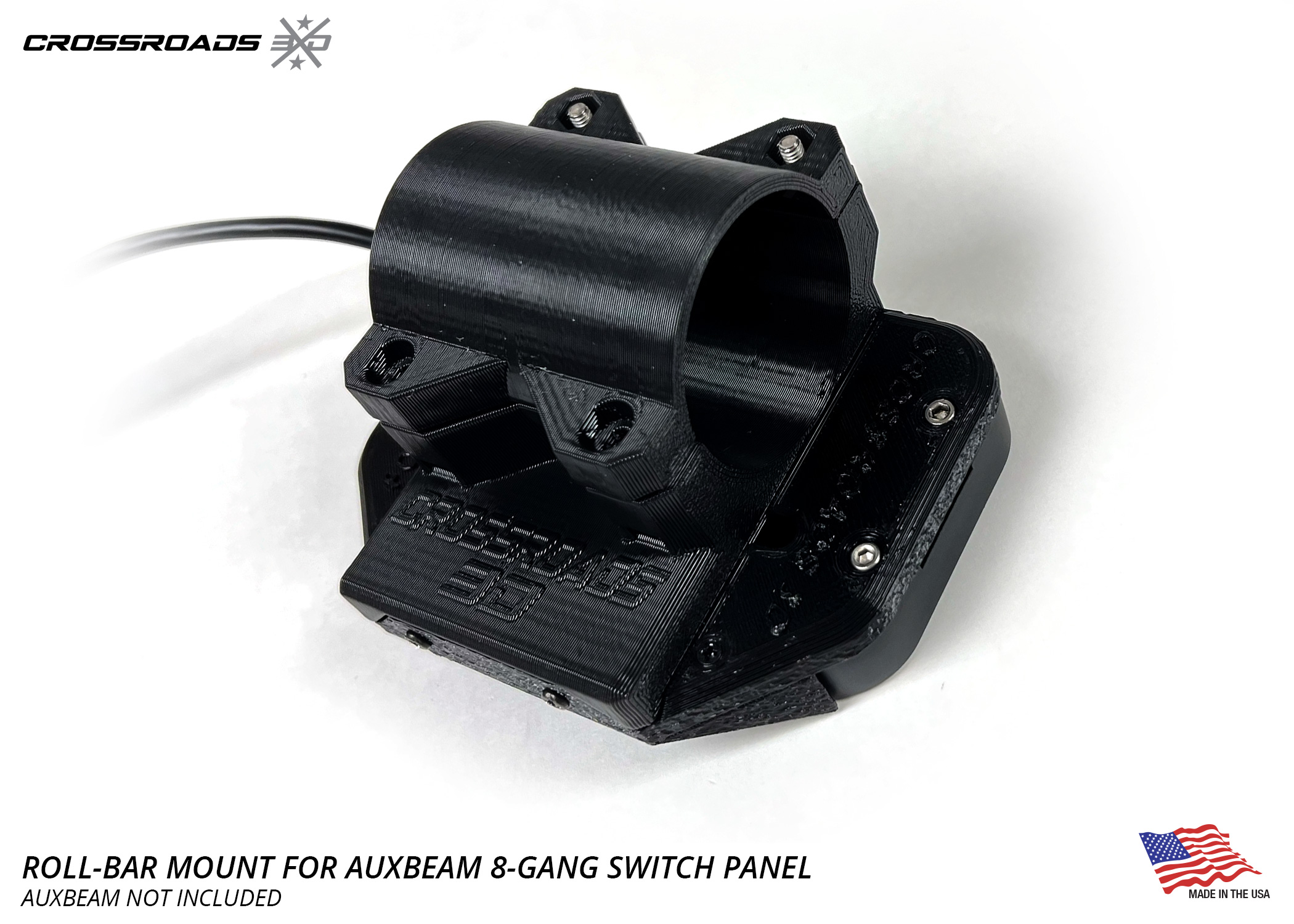 Bar Mount for Auxbeam 8 or 6-Gang Switch Panel - Image 4