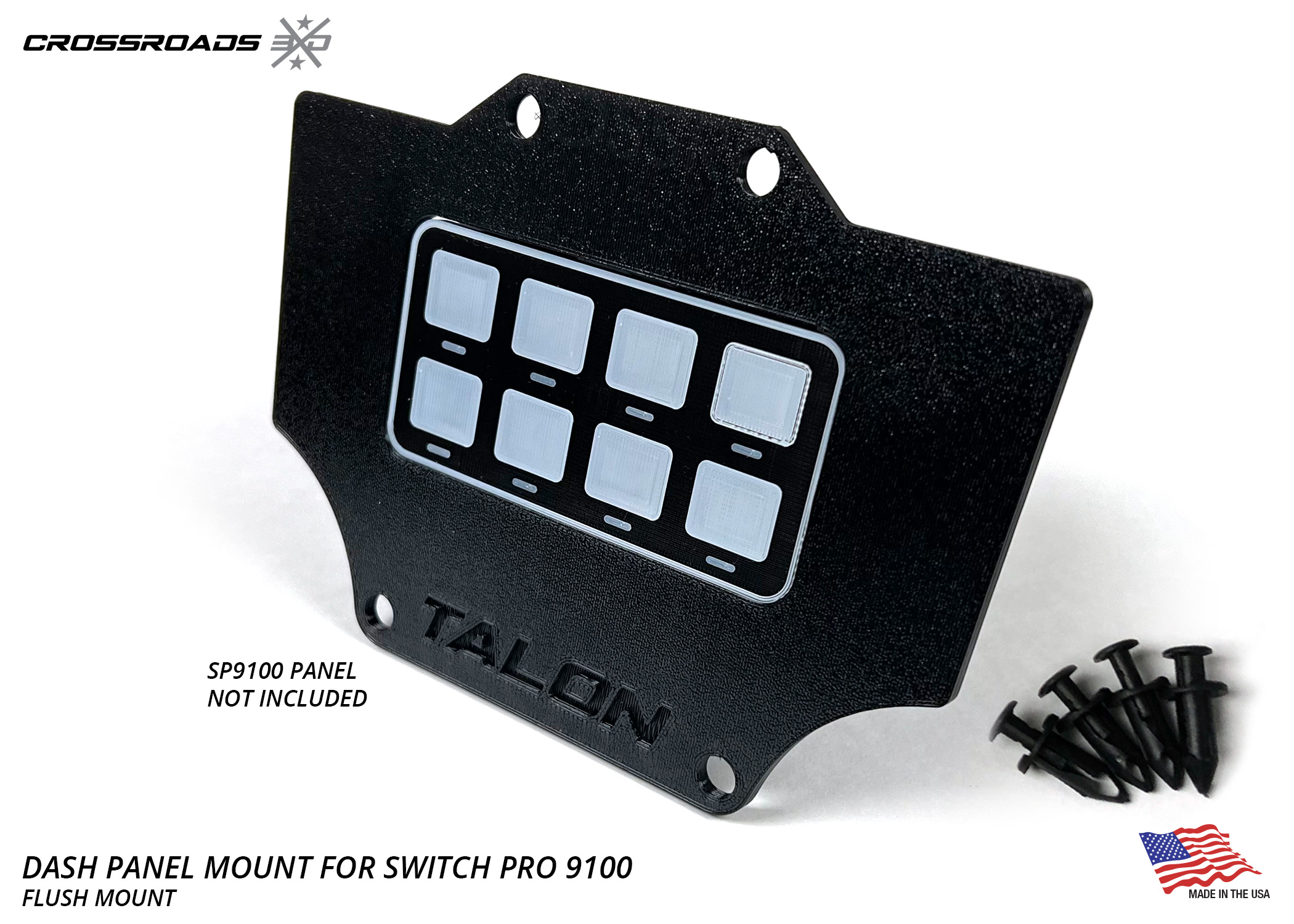 Dash Panel Mount for the Honda Talon & Switch-Pros SP9100 - Image 2