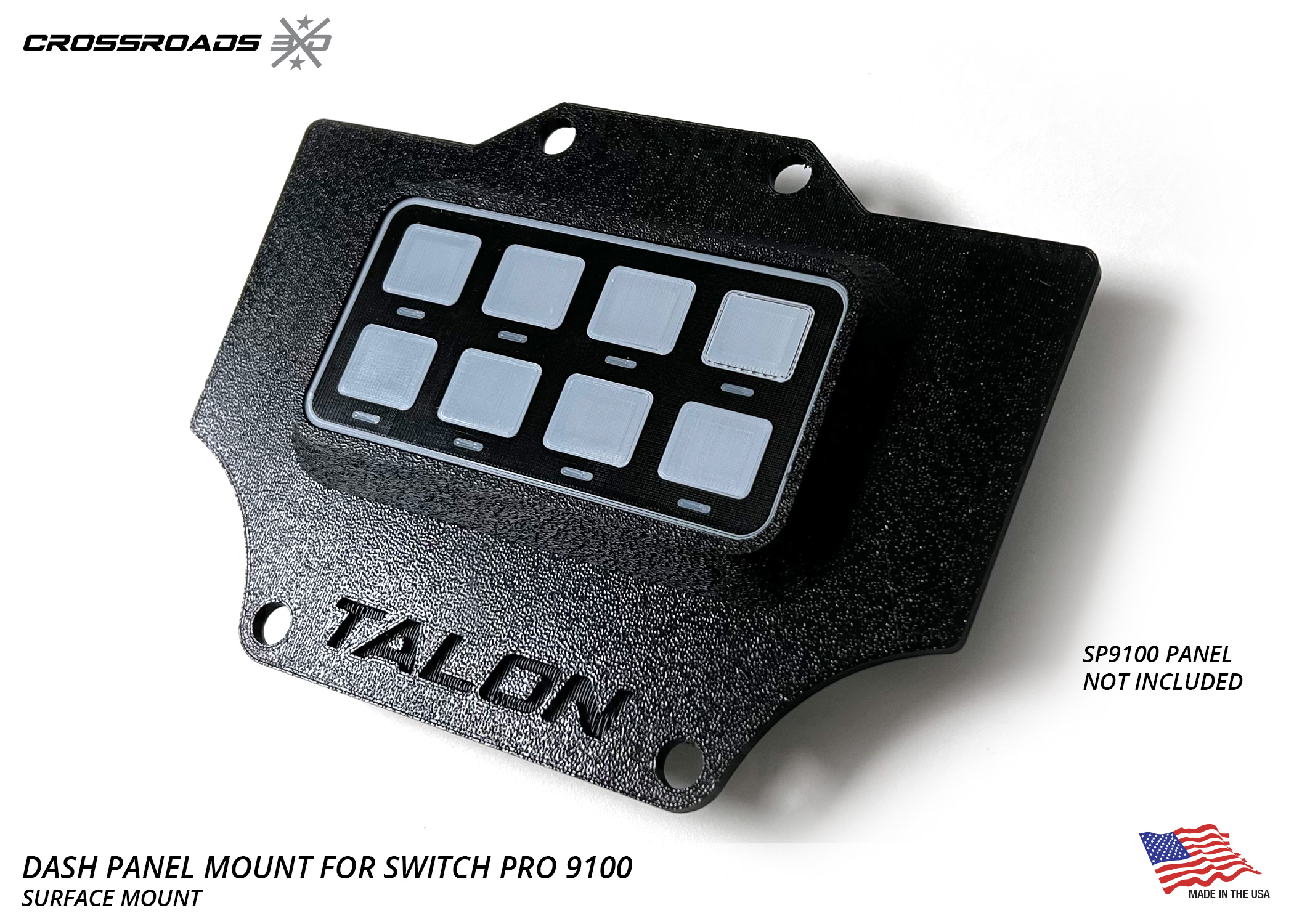 Dash Panel Mount for the Honda Talon & Switch-Pros SP9100 - Image 5