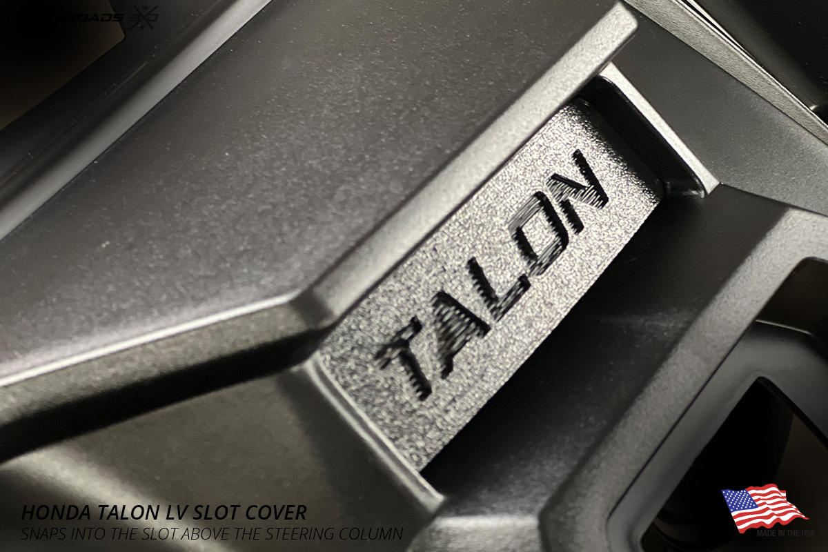 Hole Cover Plug for the Honda Talon LV Display Slot - Image 6