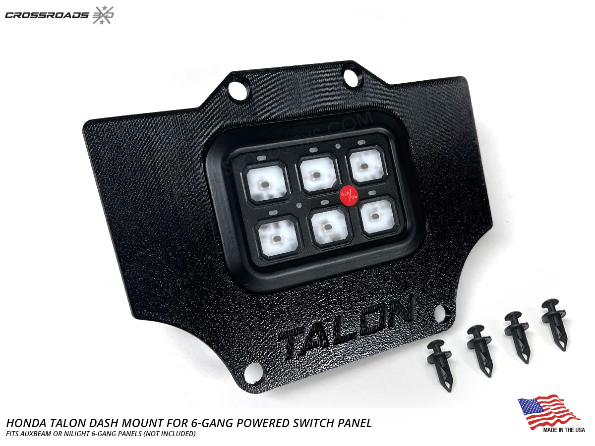 Dash Mount for the Honda Talon 6-Gang Powered Switch Panel - Image 3