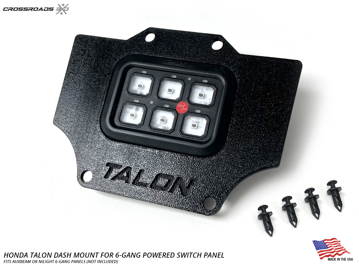 Dash Mount for the Honda Talon 6-Gang Powered Switch Panel - Image 5