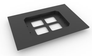 Custom: Auxbeam 12-gang flat flush mount panel