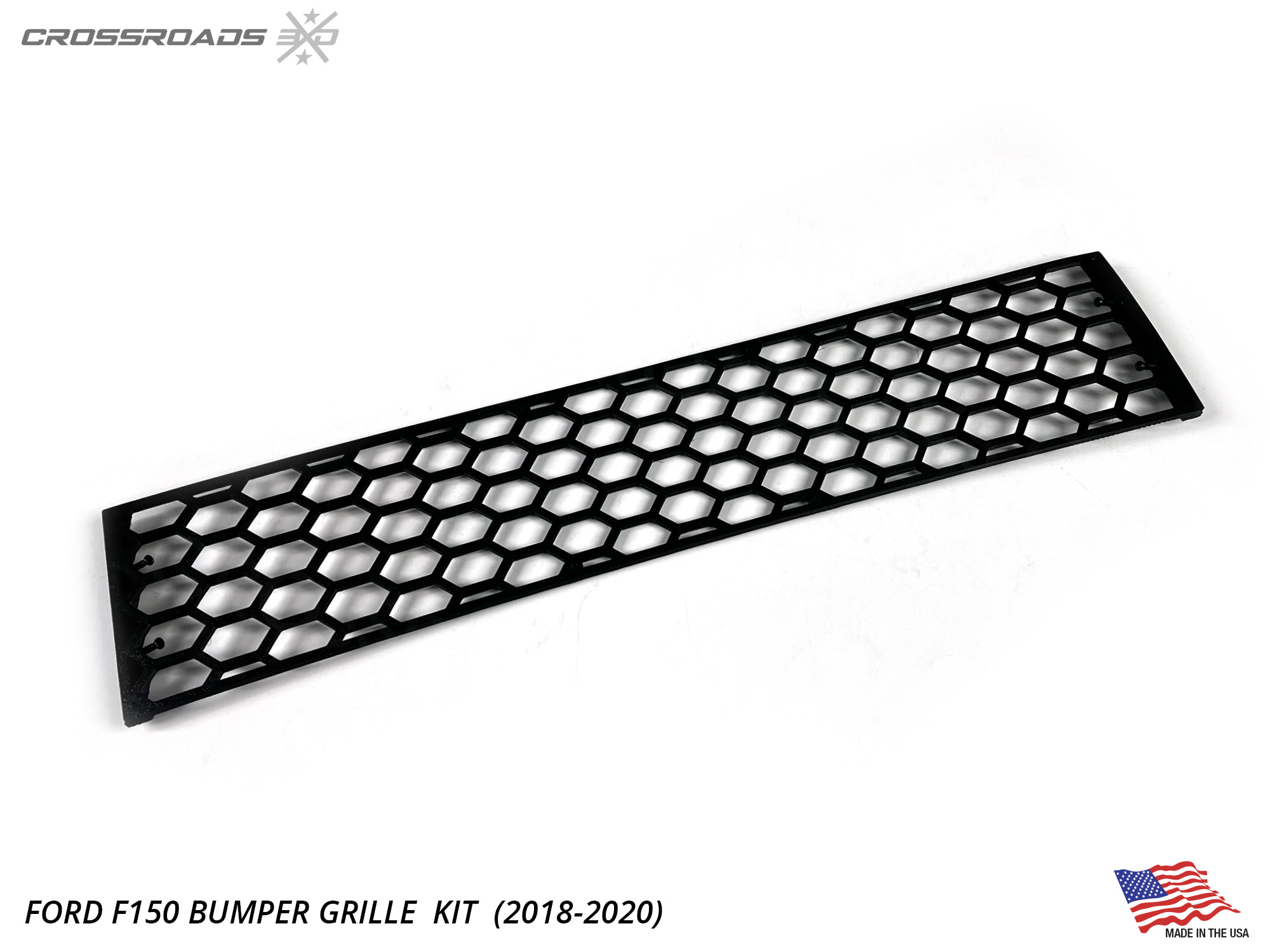 Bumper Grille Kit for Ford F-150 - Stock Bumper 2018, 2019, 2020 - Image 7