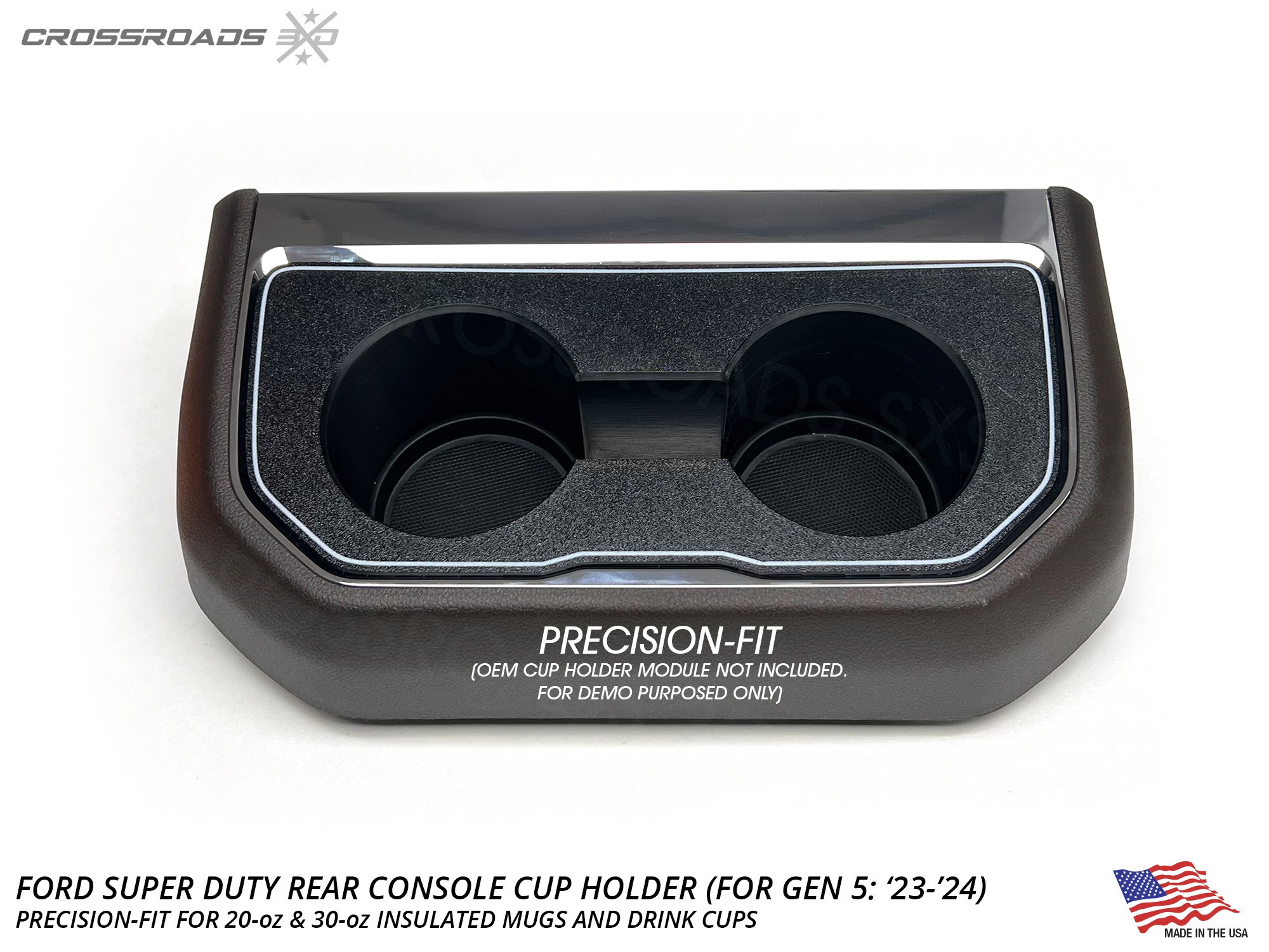 Rear Cup Holder for Ford Super Duty F250, F350 (2023-2025) - Image 7