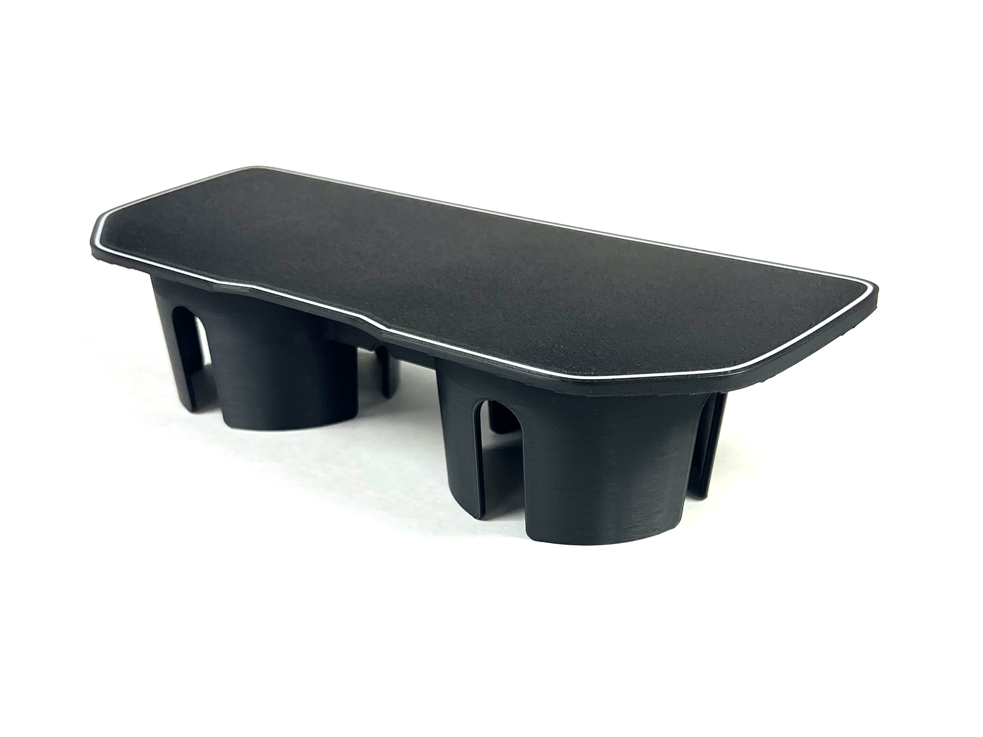 Rear Cup Holder Delete Cover for Ford Super Duty F250, F350 (20232024