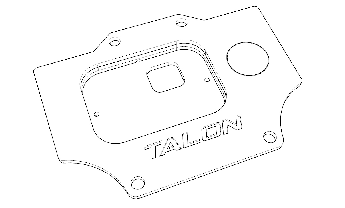 Dash Mount for the Honda Talon 6-Gang Powered Switch Panel - Image 8