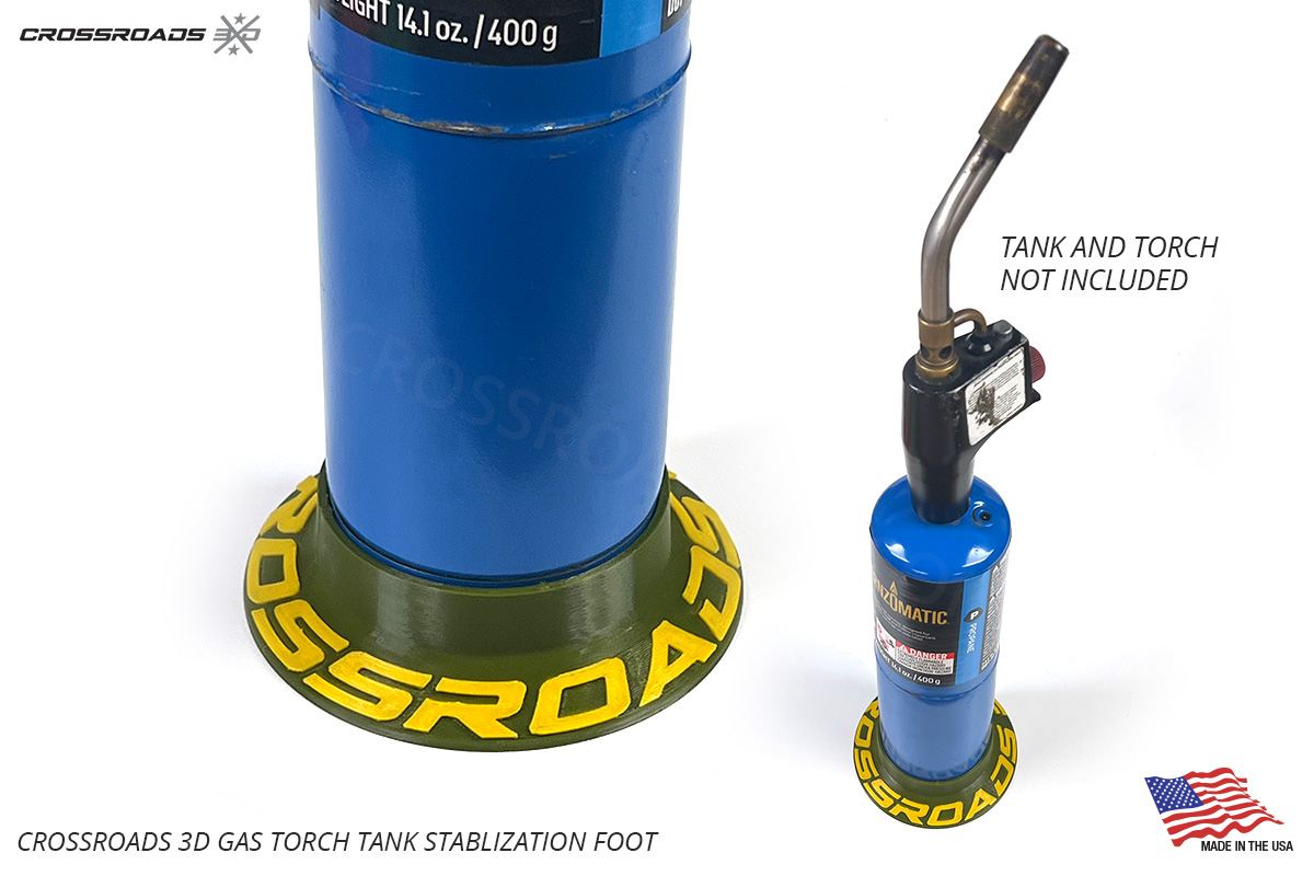 CROSSROADS 3D Gas Torch Tank Stabilization Foot Stand - Image 3