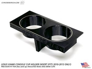 Cup Holder Upgrade for Lexus GX460 (2010-2013) for large tumblers