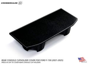 Rear Cup Holder Delete Cover for Ford F-150 (2021-2025)