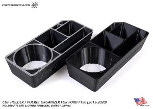 Cup Drink Holder / Organizer Tray for Ford F-150 (2015-2020)