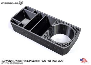 Cup Drink Holder / Organizer Tray for Ford F-150 (2021-2025)
