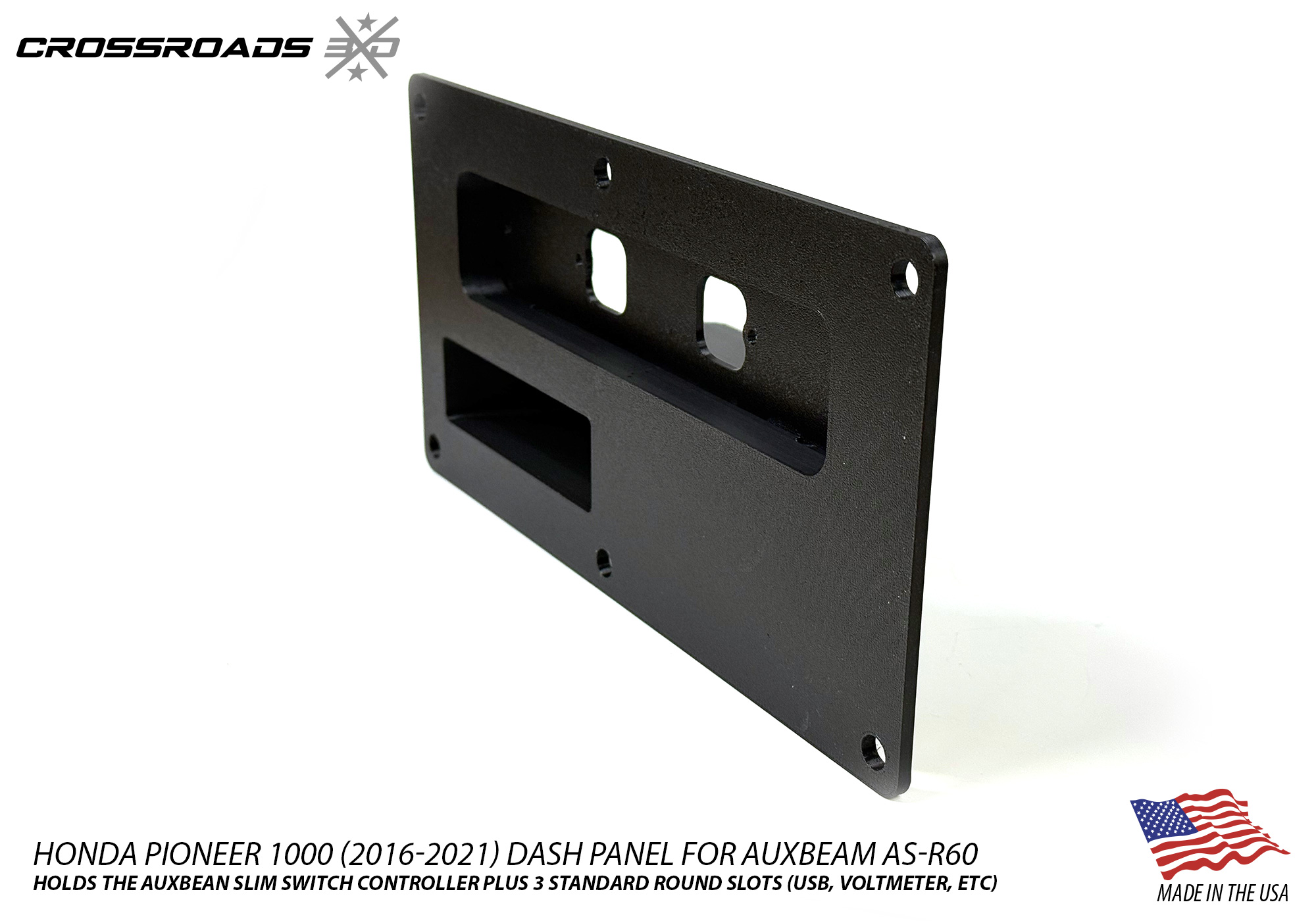 Auxbeam AS-R60 Slim Switch Panel Mount for Pioneer 1000 2016-2021 - Image 3