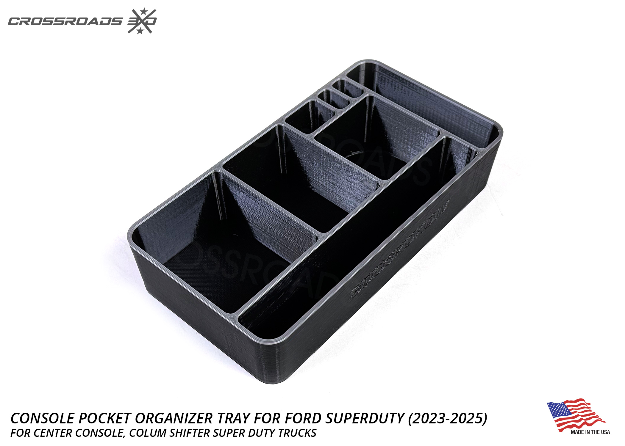 Console Pocket Organizer Tray for Ford Super Duty (2023-2025) - Image 5