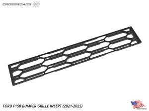 Bumper Grille for Ford F-150 – Stock Bumper 2021-2025 - OEM Grille Pattern