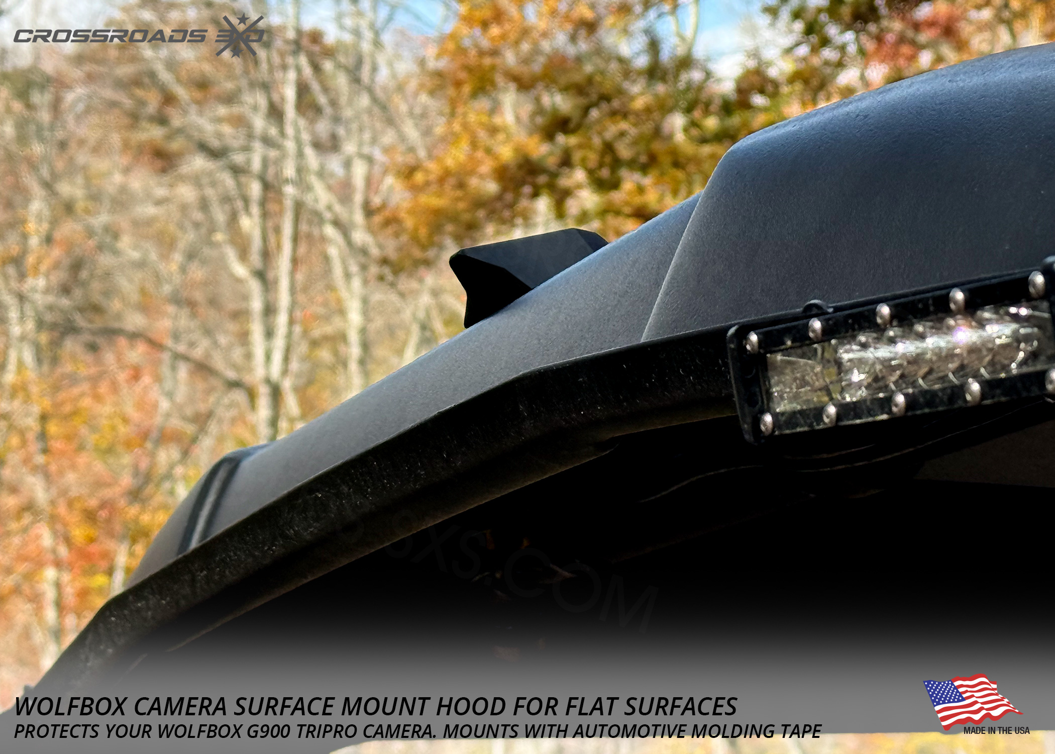 Protective Cover Mount for Wolfbox Camera (Screw or Adhesive mount) - Image 2