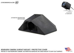 Protective Cover Mount  for Rearview Camera (Screw or Adhesive mount)