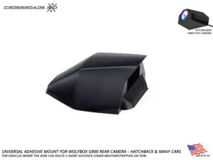 Universal Adhesive Mount for Wolfbox G900 Rear Camera – Hatchback & Many Cars