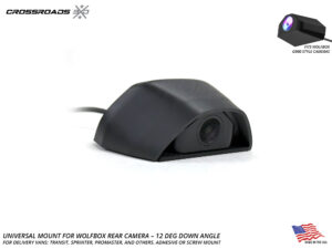 Wolfbox G900 High Mount Camera Mount Pod,12-degree Down Angle, Adhesive or Screw Mount, USA Made